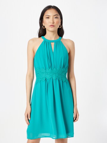 VILA Cocktail Dress 'MILINA' in Green: front