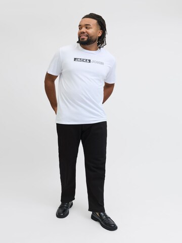 Coupe slim Jean 'JJIGlenn JJOriginal' Jack & Jones Plus en noir