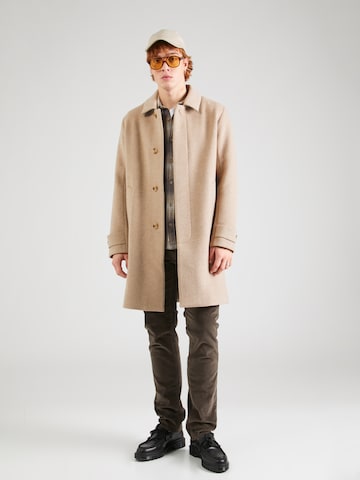 Manteau mi-saison Abercrombie & Fitch en beige