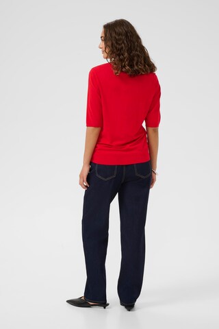 CULTURE - Pullover 'CUAnnemette' em vermelho
