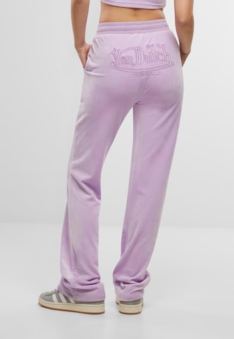 regular Pantaloni 'Elya' di Von Dutch Originals in lilla