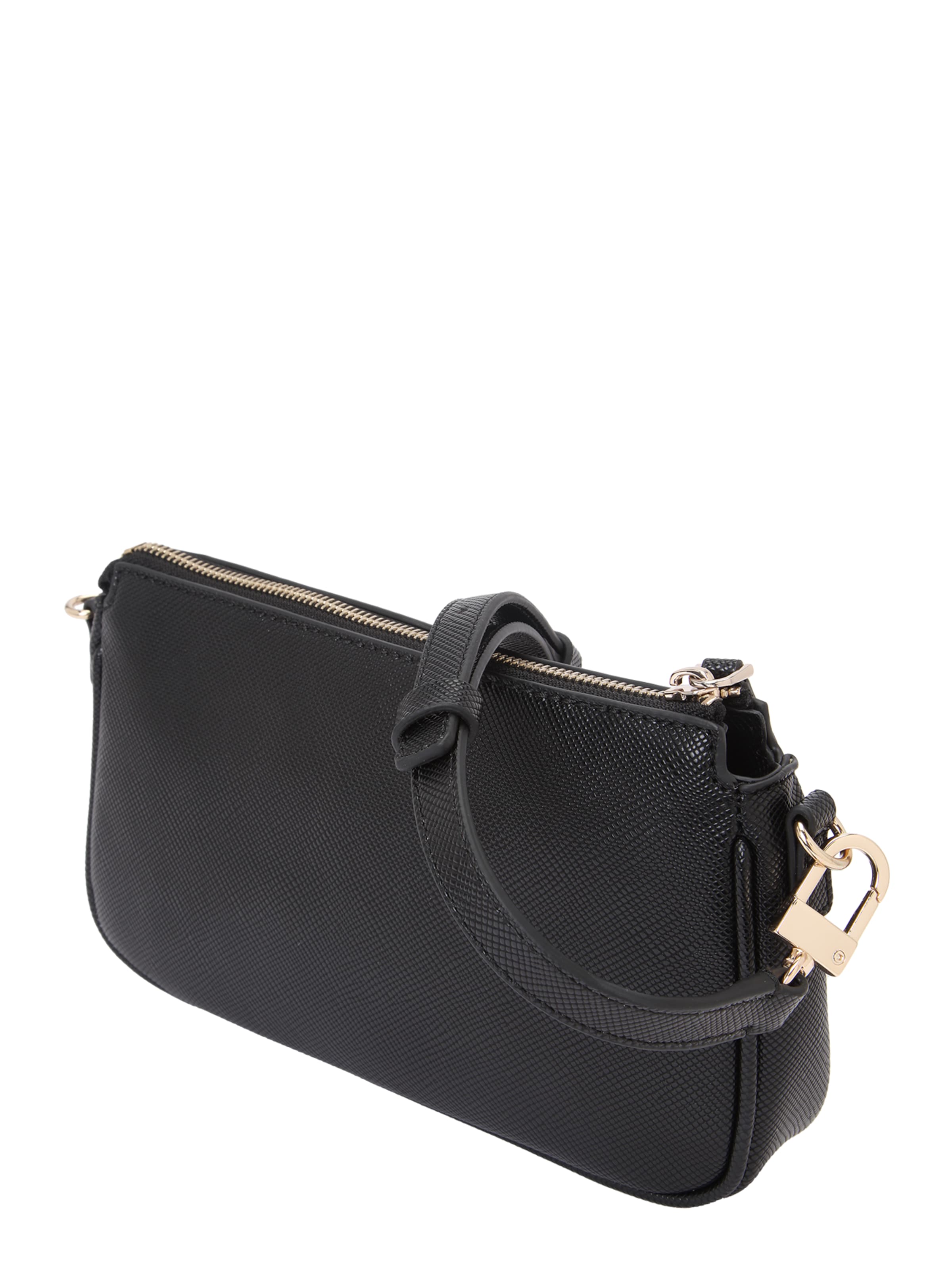 GUESS Τσάντα ώμου 'NOELLE II DBL POUCH CROSSBODY' σε μαύρο