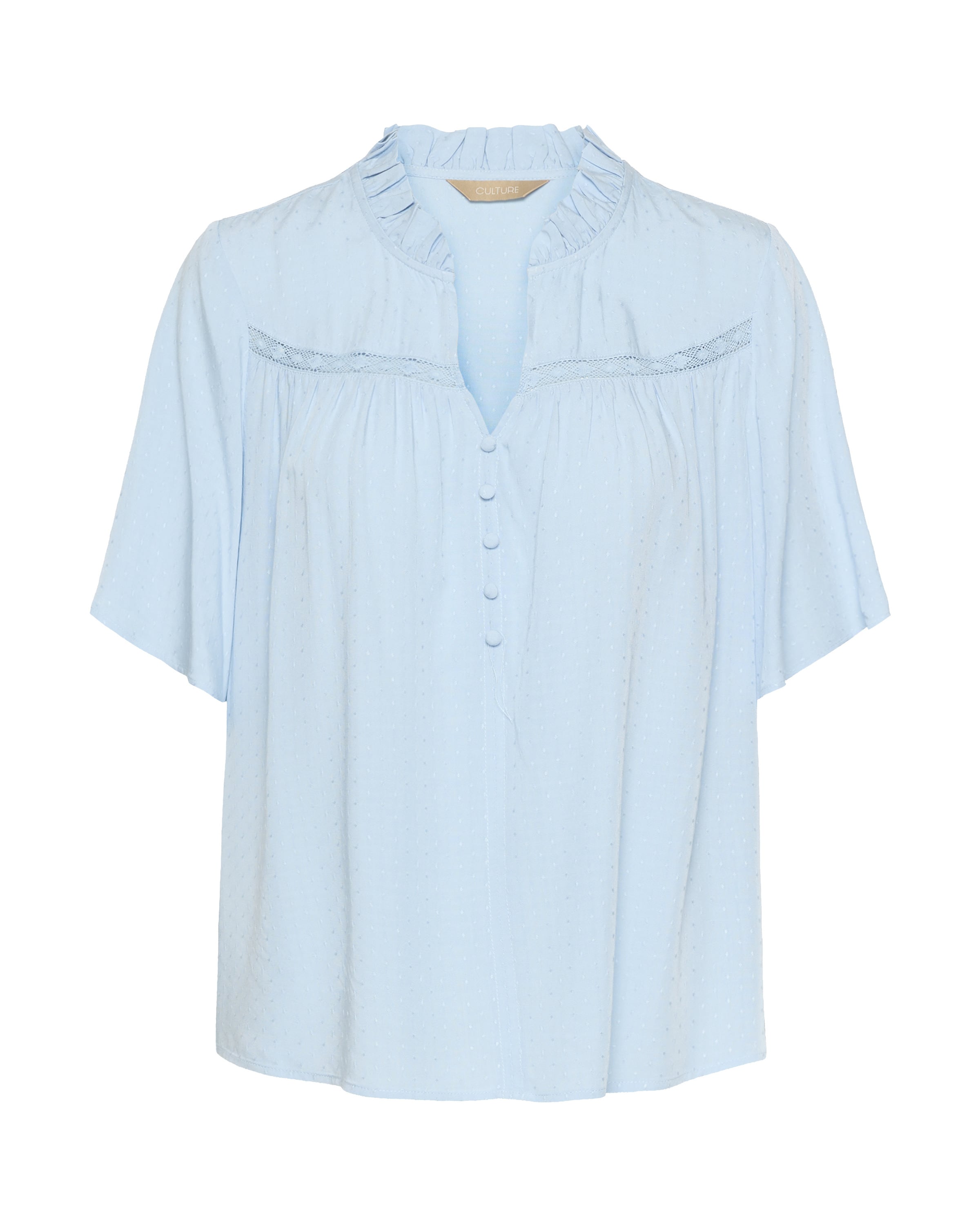 CULTURE Shirts 'Coda' i blå: forside