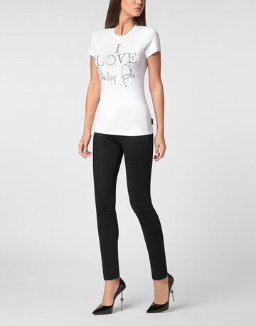 Maglietta di Philipp Plein in bianco