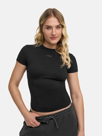 cfab Trikot 'CFAB Trikot'‌‌‌‌‌‌‌‌‌‌ in Schwarz: Vorderseite