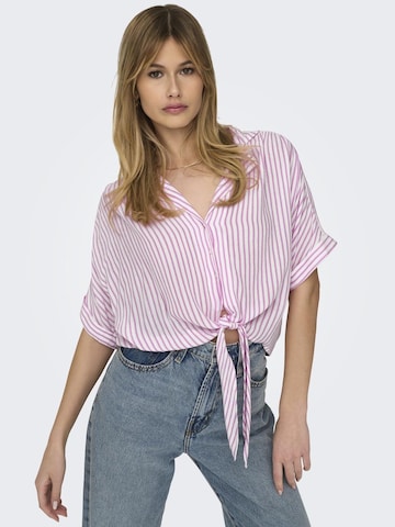 ONLY - Blusa 'PAULA' em branco: frente