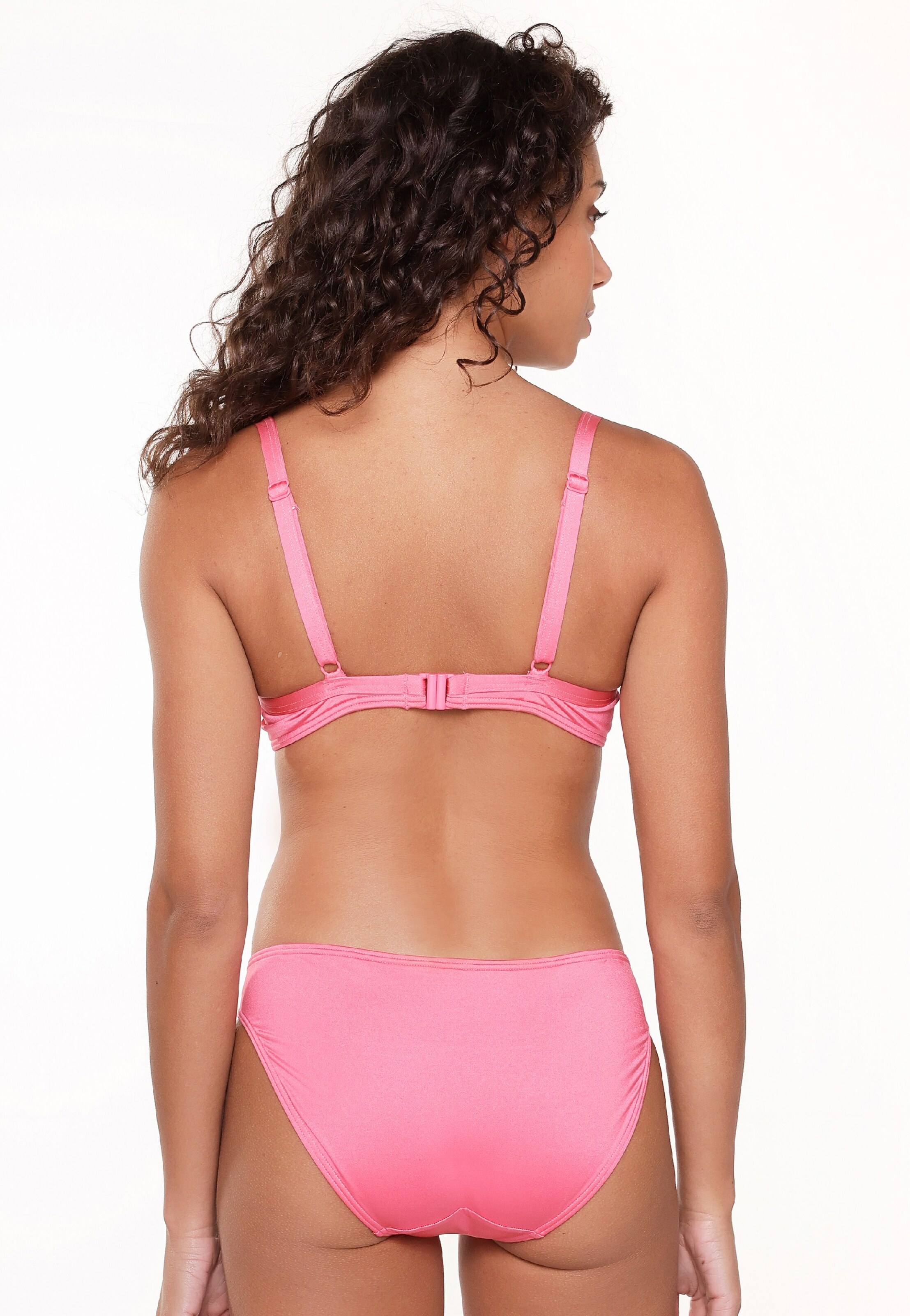 LingaDore Balconette Bikini top in Pink