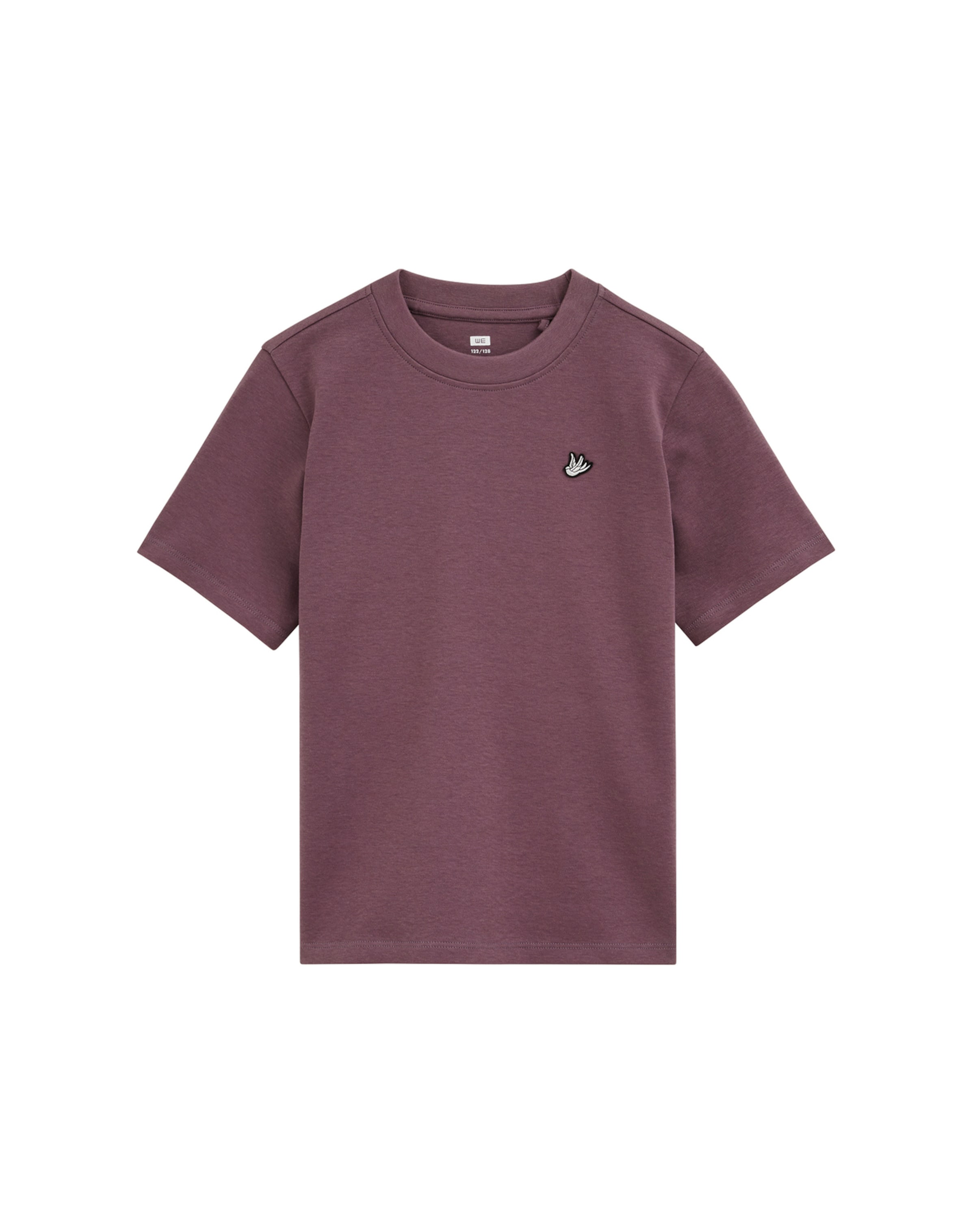 T-Shirt WE Fashion en violet : devant