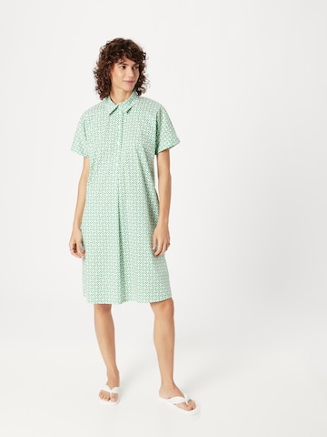 MORE & MORE Shirt dress in Green: front