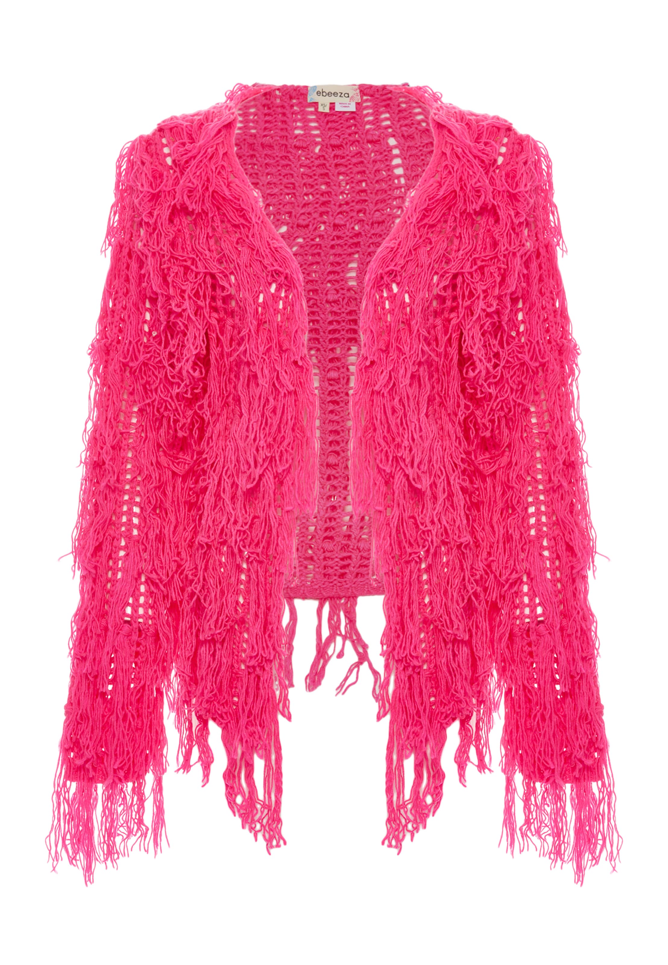 rožinė ebeeza Kardiganas: priekis