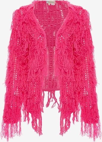 ebeeza Neuletakki värissä vaaleanpunainen: etupuoli