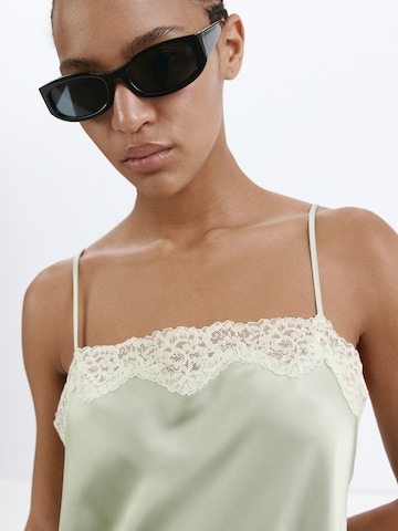 MANGO Top 'DELICAT' – zelená