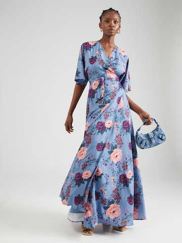 Maya Deluxe Dress in Blue