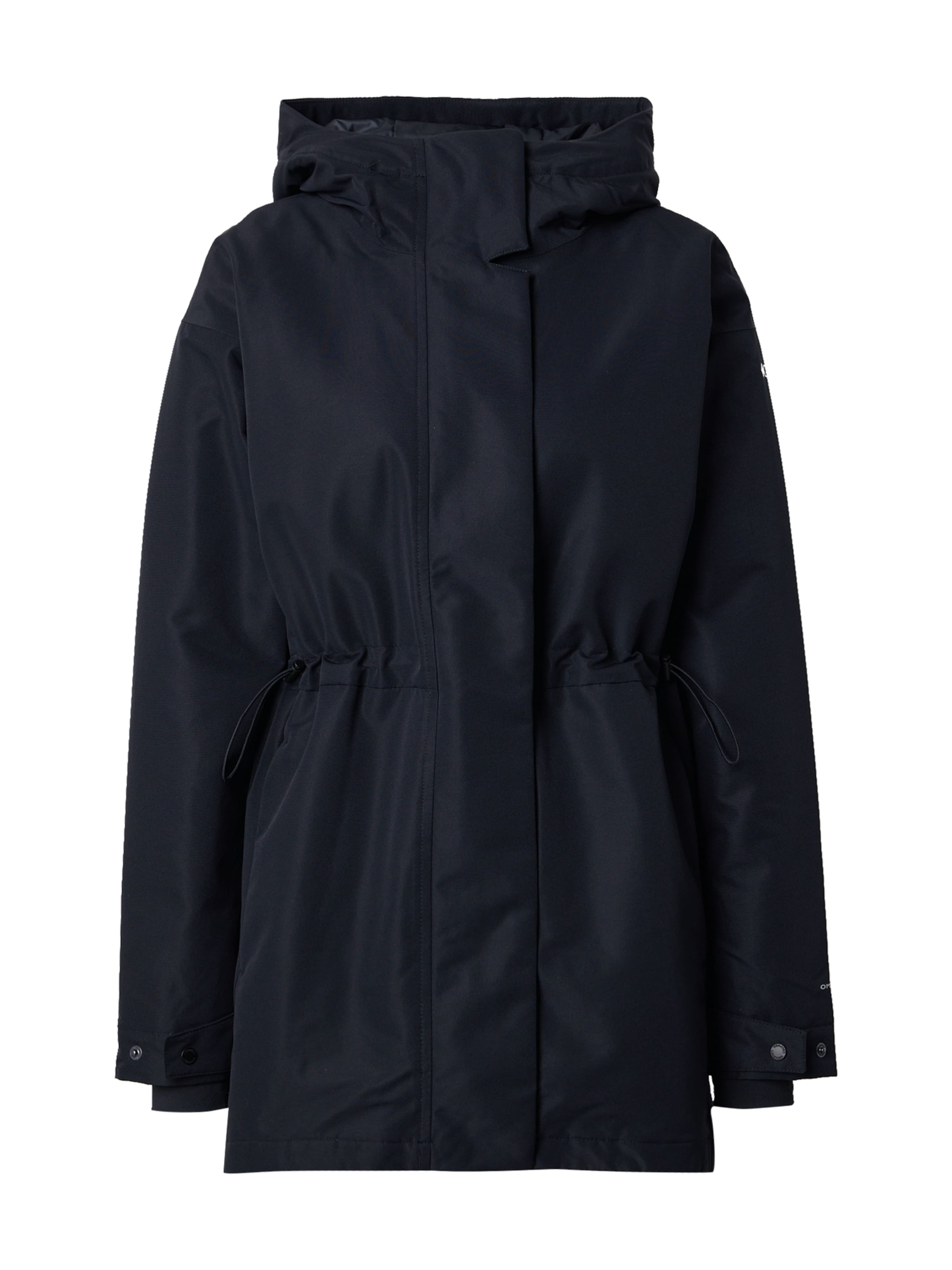 COLUMBIA Παλτό πεζοπορίας 'Venture Days' σε μαύρο: μπροστά