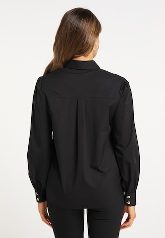 faina Blouse in Zwart