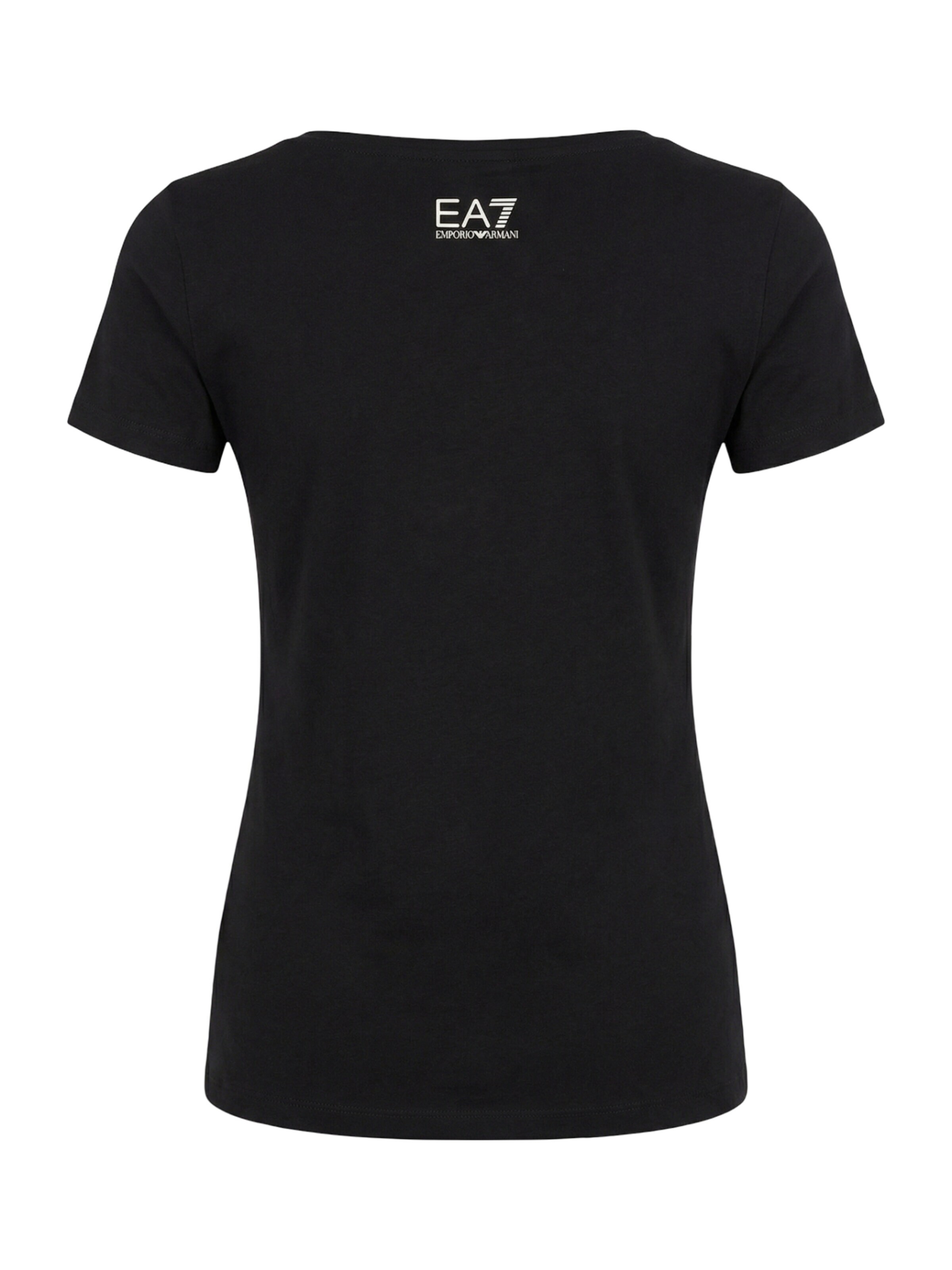 Maglietta di EA7 Emporio Armani in nero