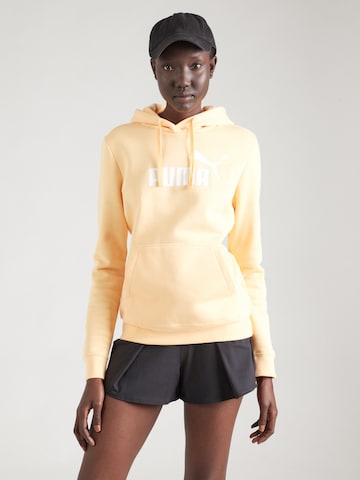 PUMA Athletic Sweatshirt 'Ess No. 1' in Orange: front
