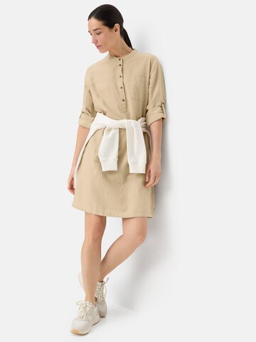 CAMEL ACTIVE Kleid mit Stehkragen in Beige