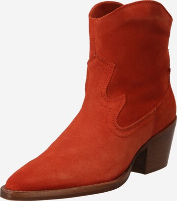 Bottines 'Jukeson' BRONX en rouge : devant