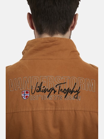 Jan Vanderstorm Between-Season Jacket ' Valdemar ' in Brown
