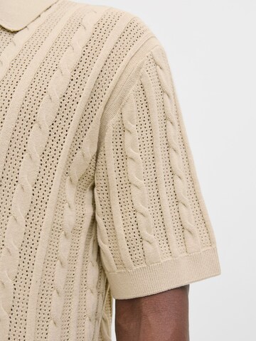 T-Shirt JACK & JONES en beige