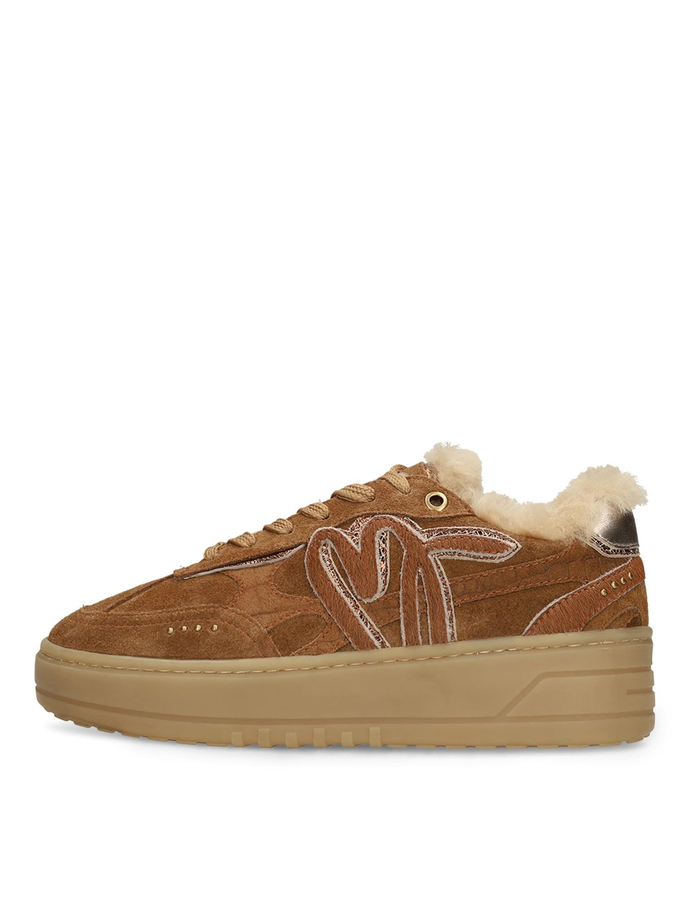 MANFIELD Sneakers in Beige