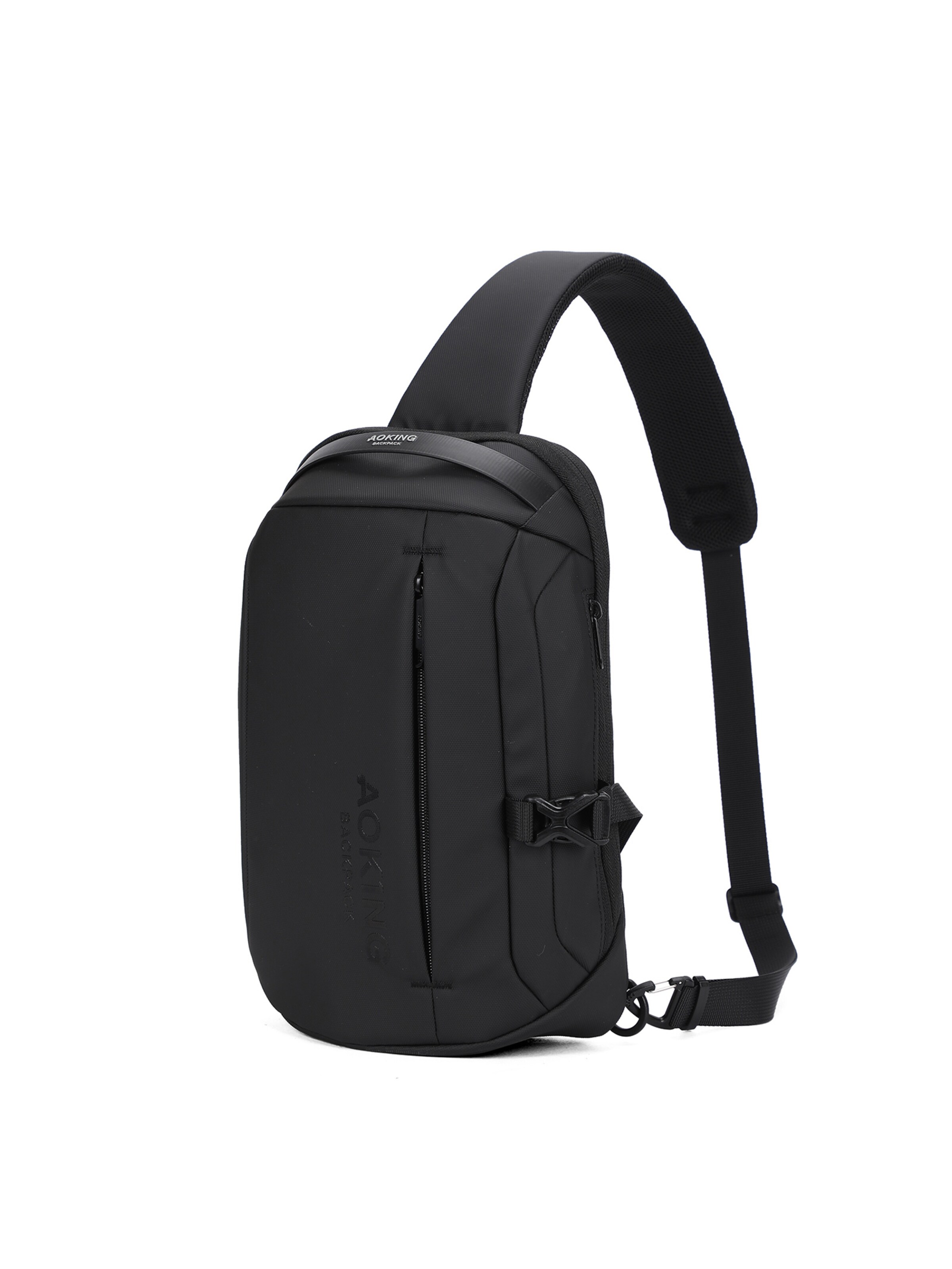 Aoking Crossbody bag in Black: front