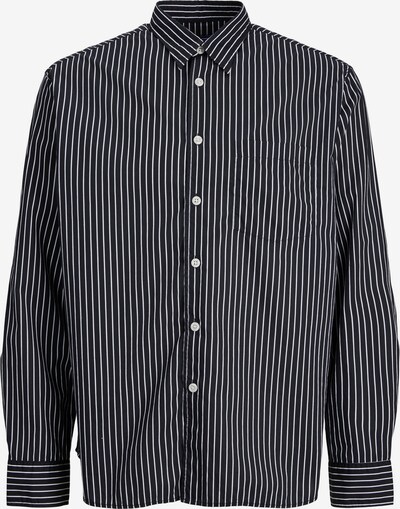 JACK & JONES Button Up Shirt in Black / White, Item view