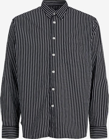 JACK & JONES Pohodlné nošení Košile – černá: přední strana