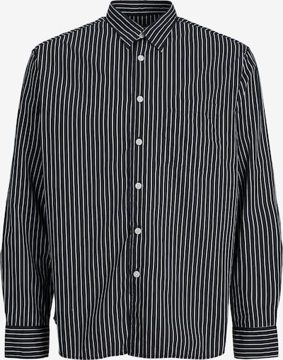 JACK & JONES Button Up Shirt in Black / White, Item view