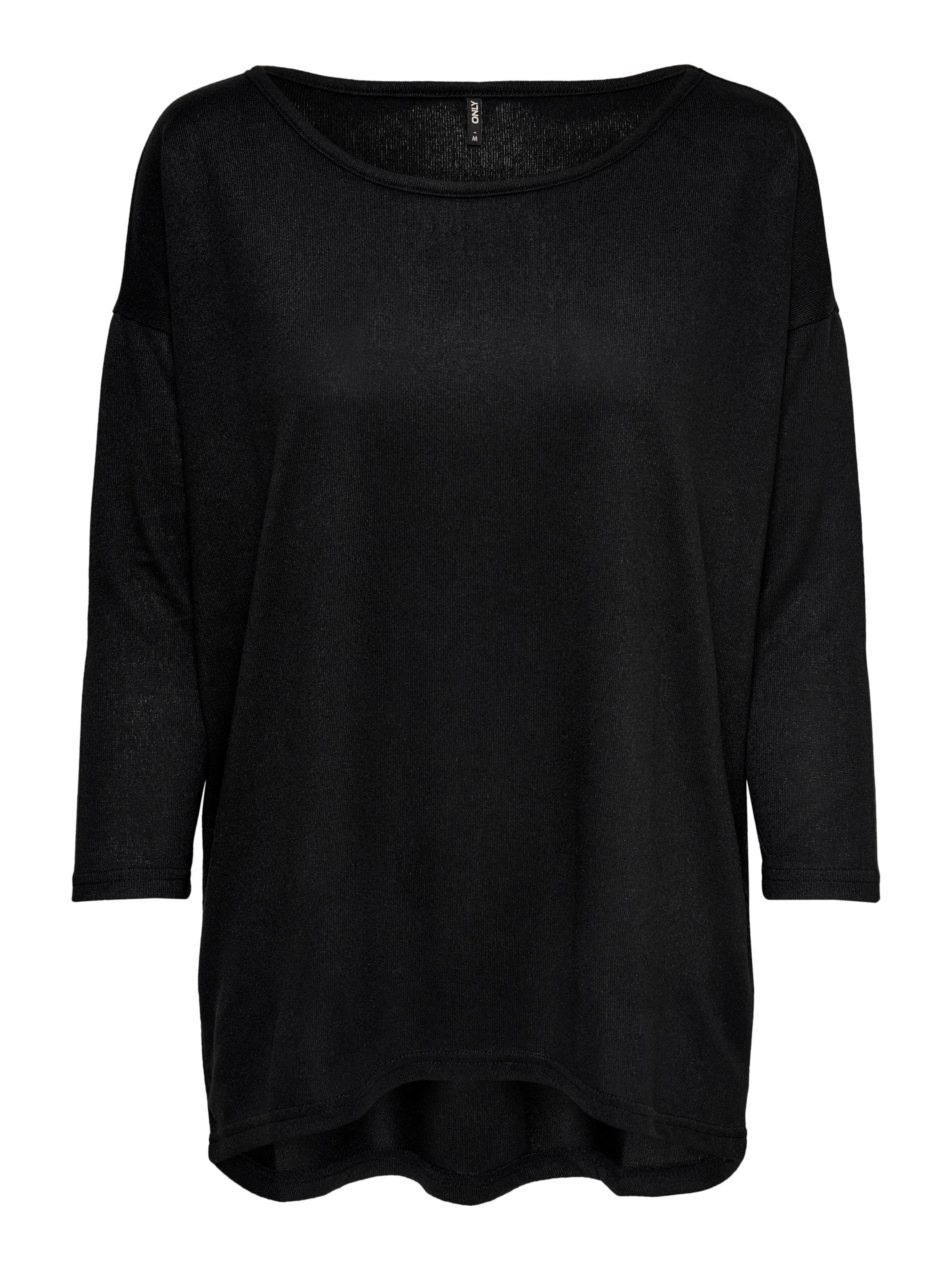 Maglietta 'ONLElcos' di ONLY in nero: frontale