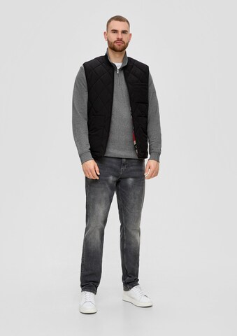 s.Oliver Men Tall Sizes Sweatshirt in Grau