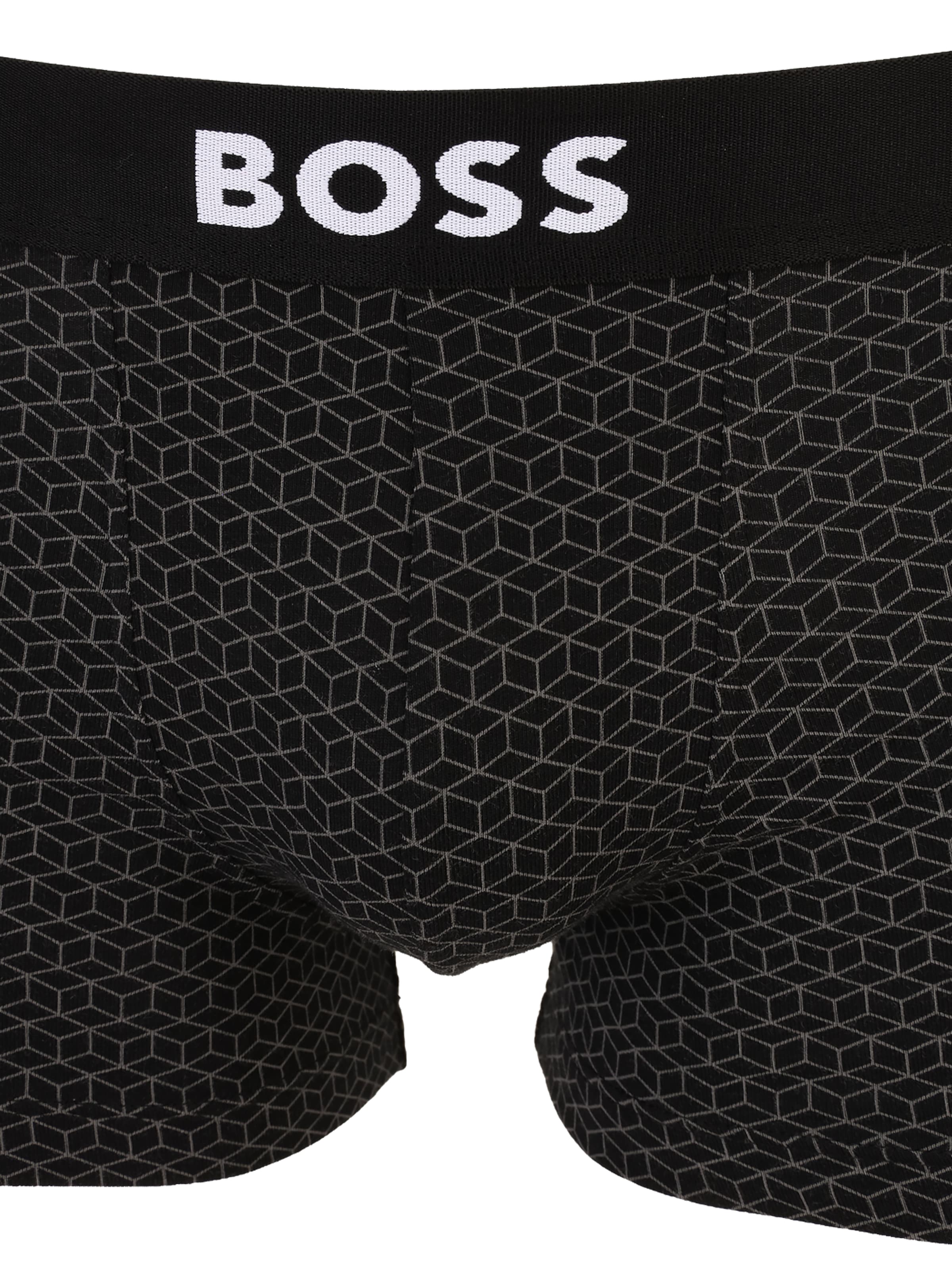 BOSS - Calzoncillo boxer en gris