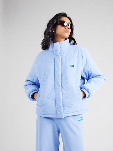 HUGO - Chaqueta de entretiempo 'Falina-1_B' en azul: frente