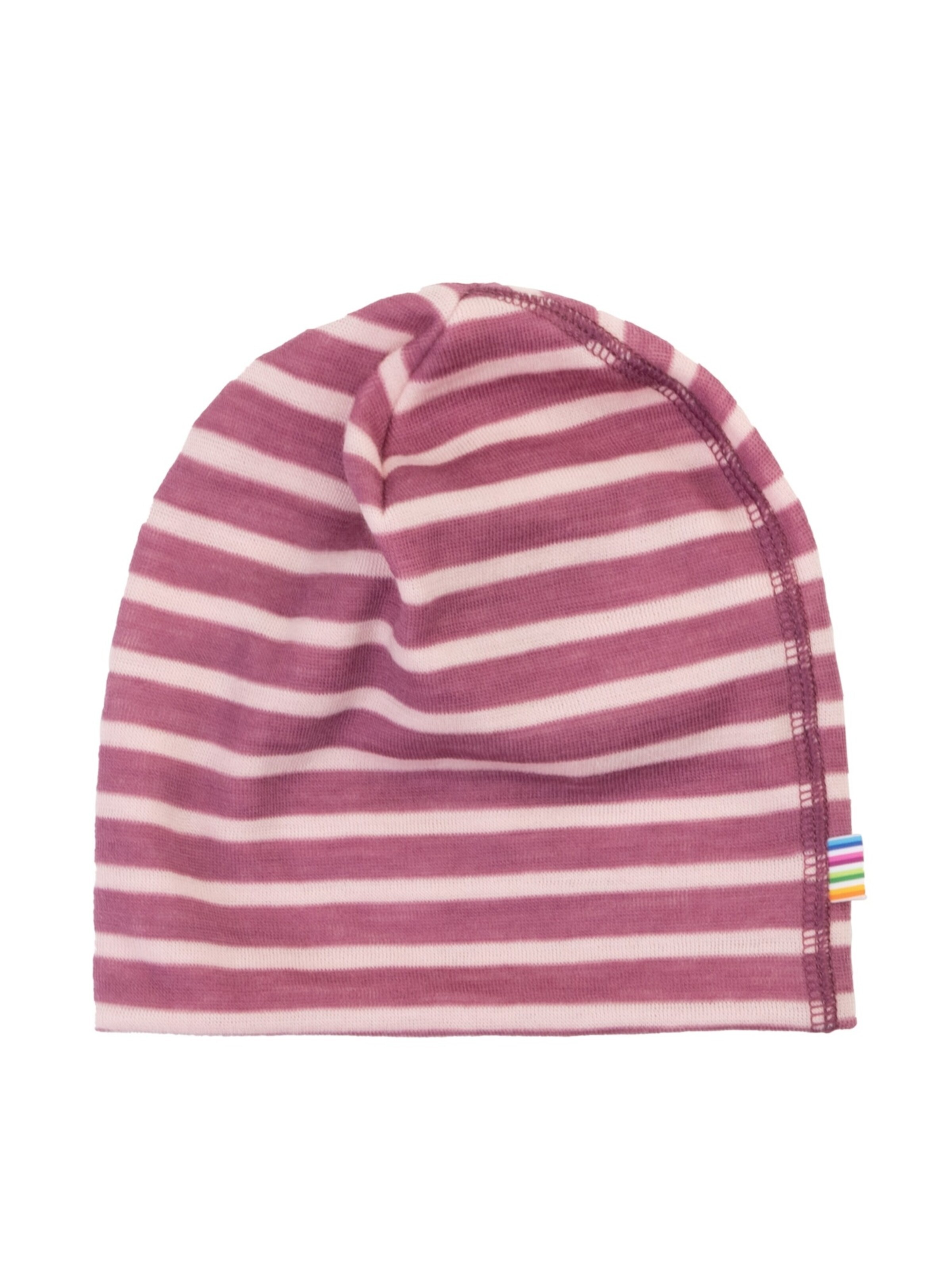 JOHA Mütze 'Beanie Merinowolle Doppellagige Mütze'‌‌‌‌‌‌‌ in Rot: Vorderseite
