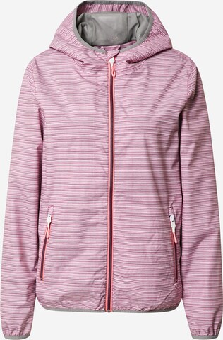 Veste outdoor KILLTEC en rose : devant