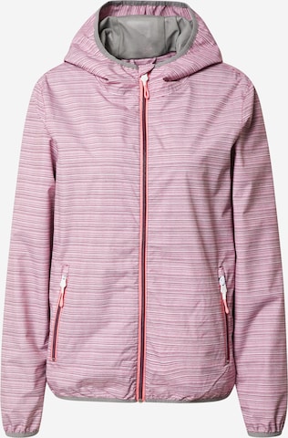 KILLTEC Outdoor jacket in Pink: front