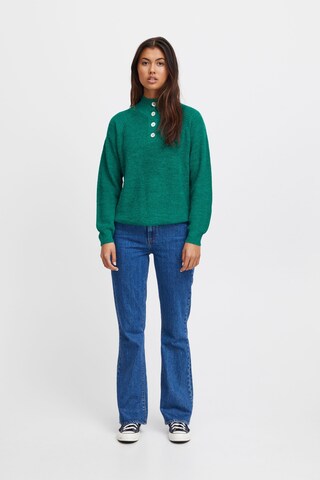 ICHI Sweater 'Novo' in Green