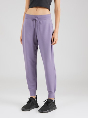 SKECHERS Tapered Sports trousers in Grey: front