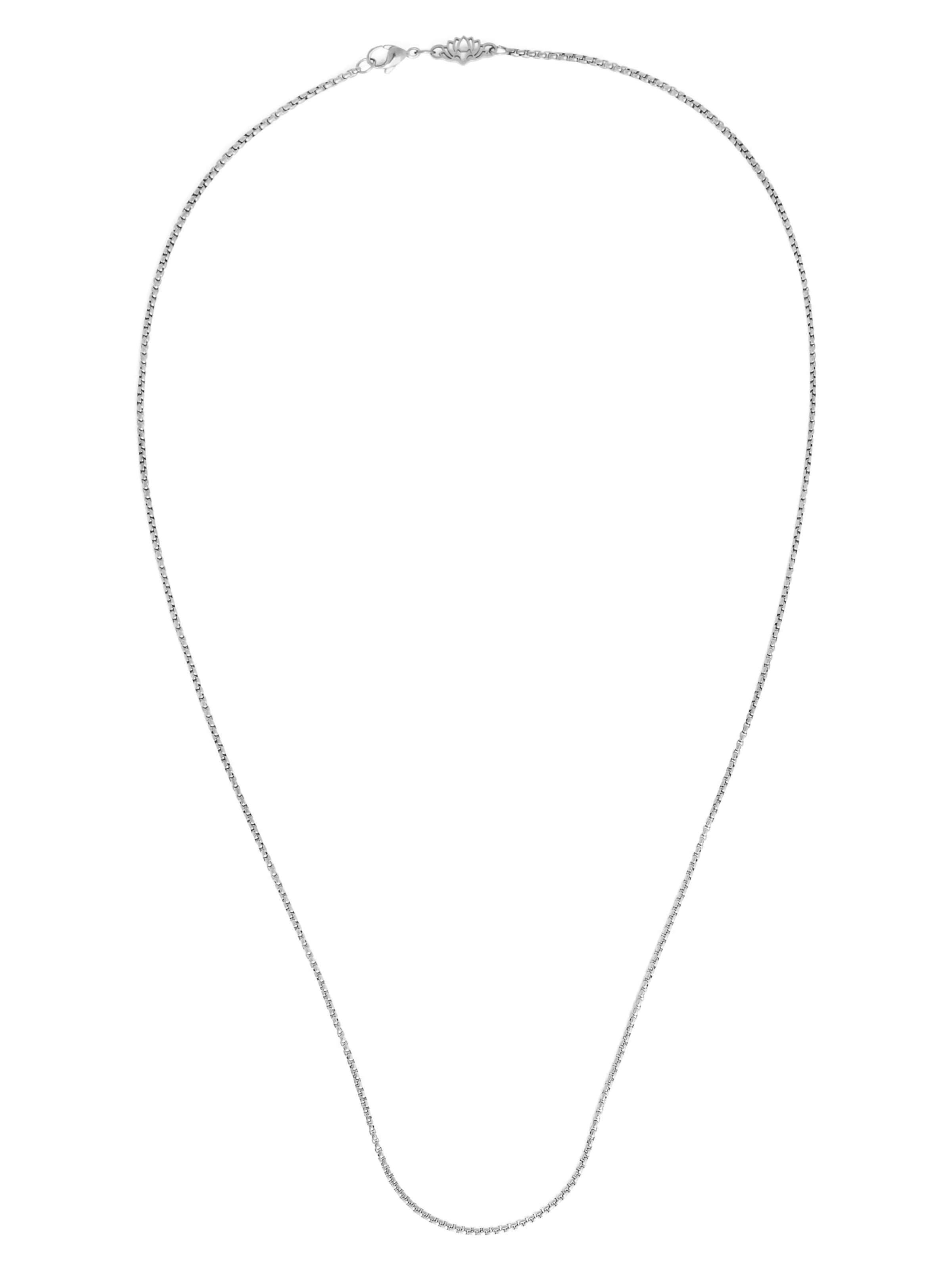 Akitsune Kette 'Pearl'‌‌‌‌‌‌‌‌‌ in Silber: Vorderseite