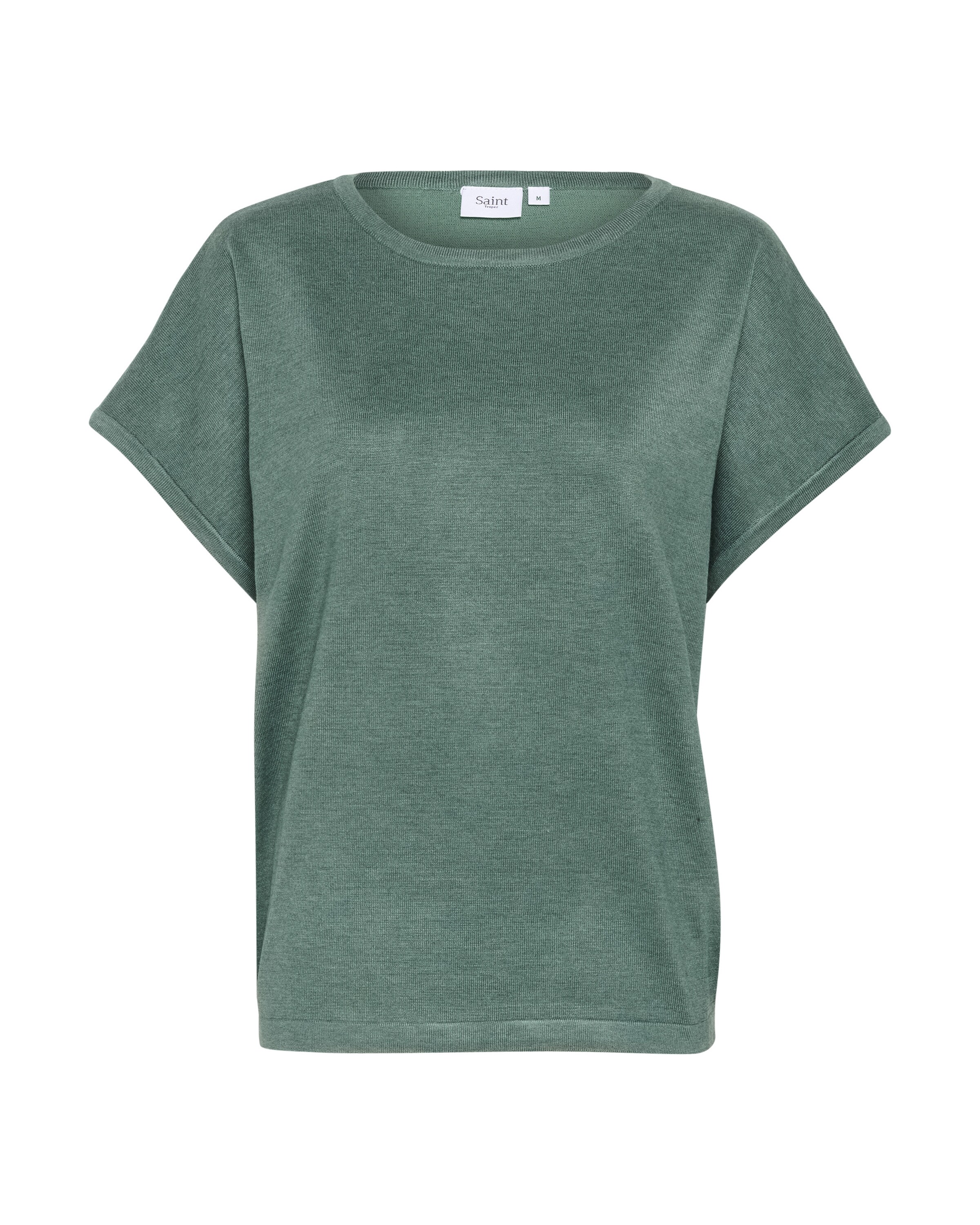 SAINT TROPEZ Sweater in Green: front