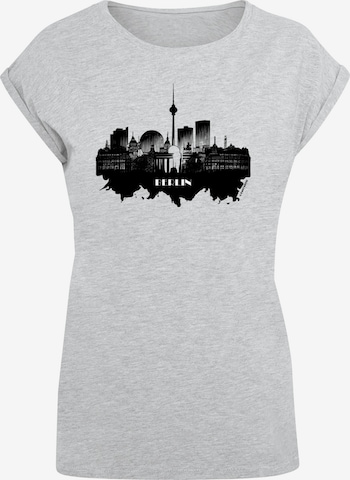 F4NT4STIC T-Shirt in Grau: Vorderseite