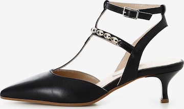 CAFè NOIR Pumps in Zwart: voorkant