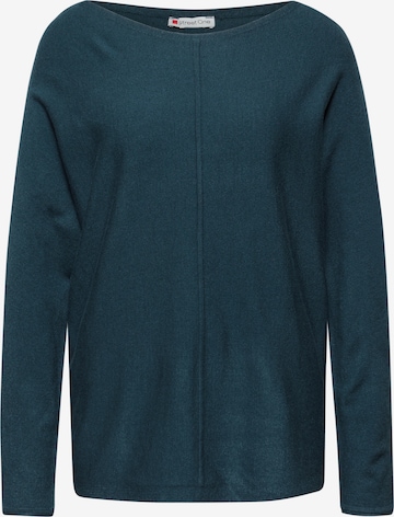 STREET ONE Sweater in Blue: front