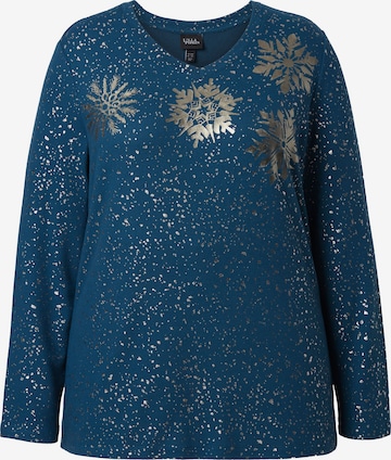 Ulla Popken Sweatshirt in Blue: front