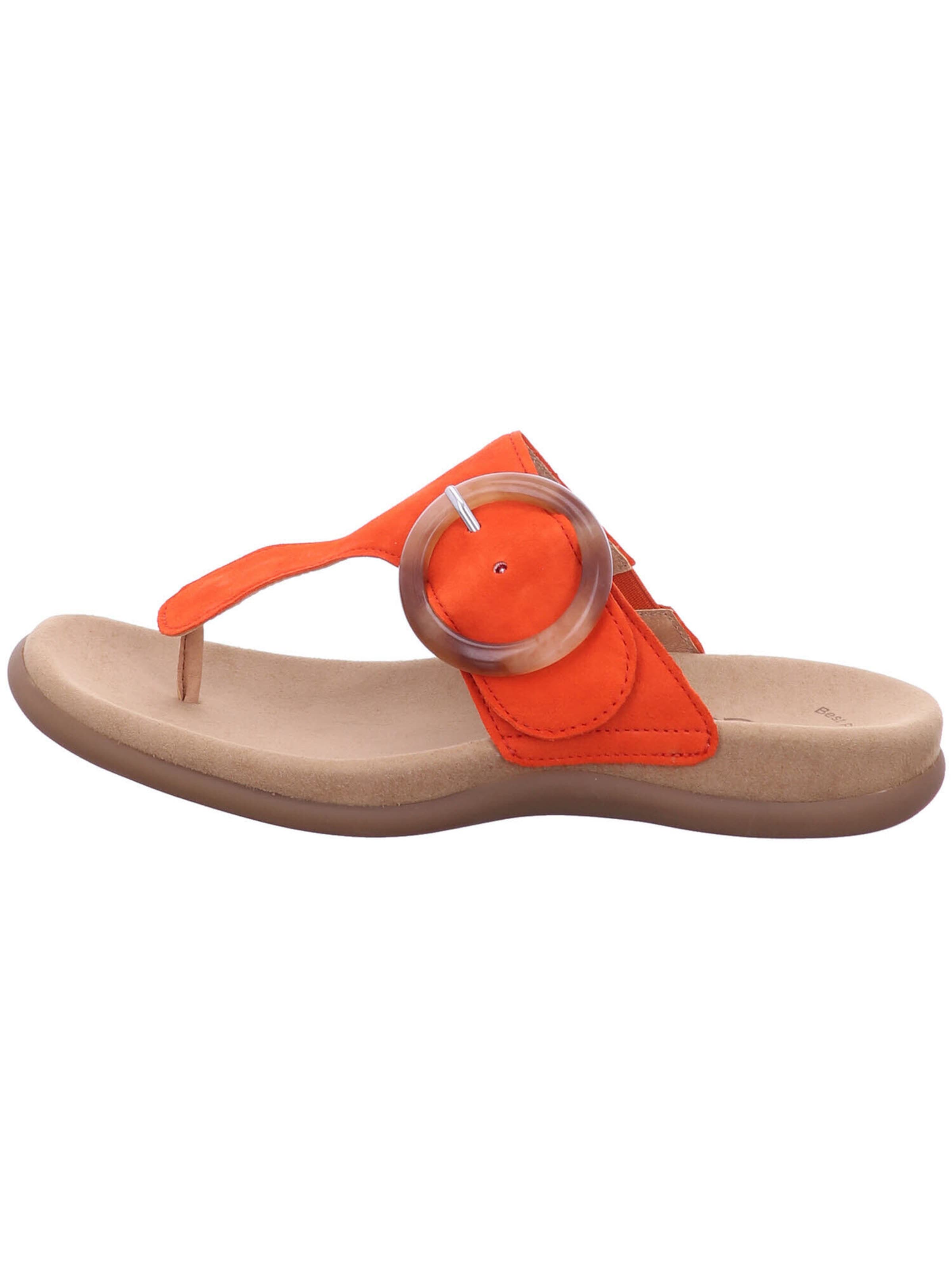 GABOR Teenslipper 'Dianette' in Oranje: voorkant