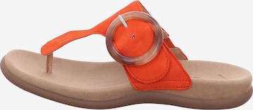 GABOR Teenslipper 'Dianette' in Oranje: voorkant