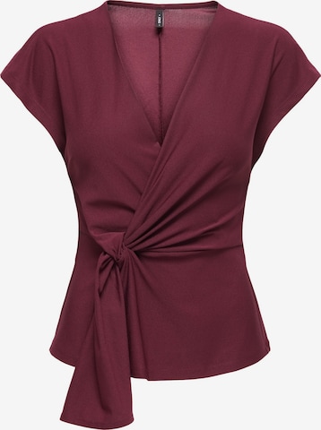 ONLY Blouse 'SILJA' in Red: front