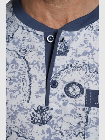 Jan Vanderstorm Long Pajamas ' Unni ' in Blue