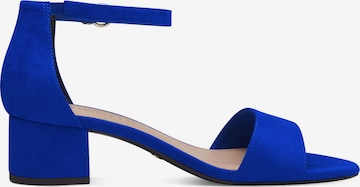 TAMARIS Páskové sandály – modrá